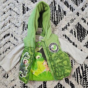 Disney Pixar The Good Dinosaur Baby Boy Shirt and Vest Set 12M